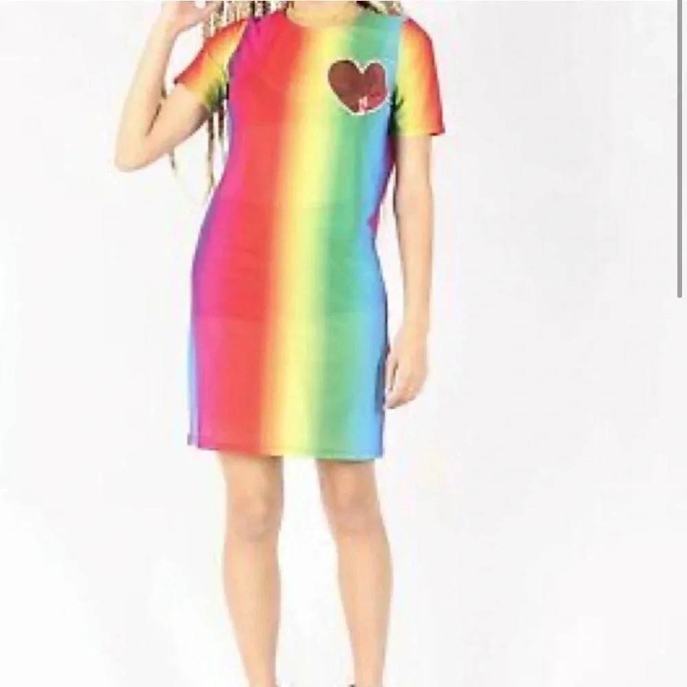 IRON FIST SOMEWHERE MESH DRESS MEDIUM NWT